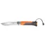 Opinel No 08 Outdoor Knife Folding and Locking Blade in Orange